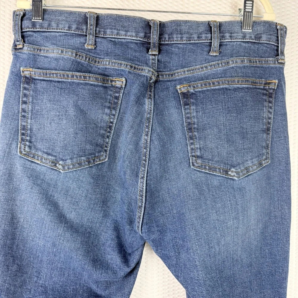 Old Navy Skinny Ajuste Jeans Mens 36W Medium Wash Blue Denim Stretch‎ 5-Pocket